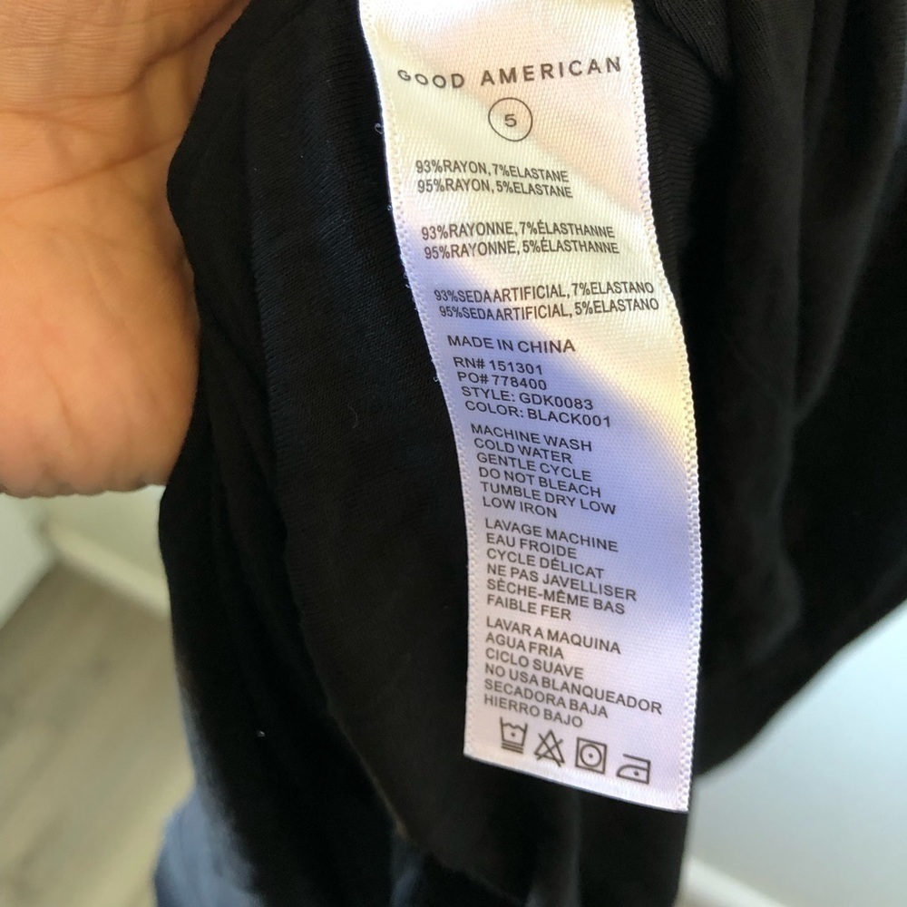 New Good American Spaghetti Open Back Midi Dress 5 2XL - Picture 12 of 13